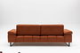 Atelier Del Sofa Sofá-cama 3 Plazas Mustang Naranja Estilo Industrial Hotelero